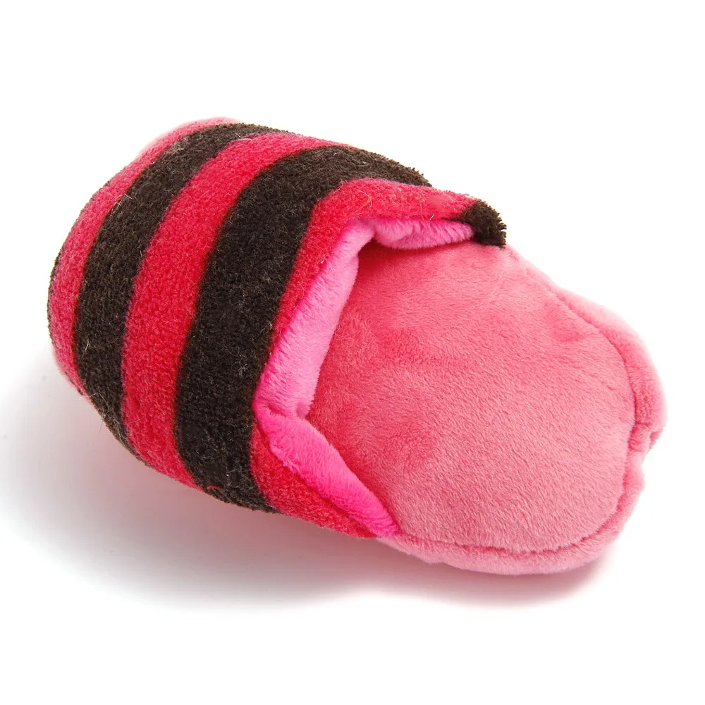 Creative 1pc Plush Squeaky Bone Dog Toys Bite-Resistant Clean Dog Chew Puppy Training Toy Soft Pet Supplies Hot Sale