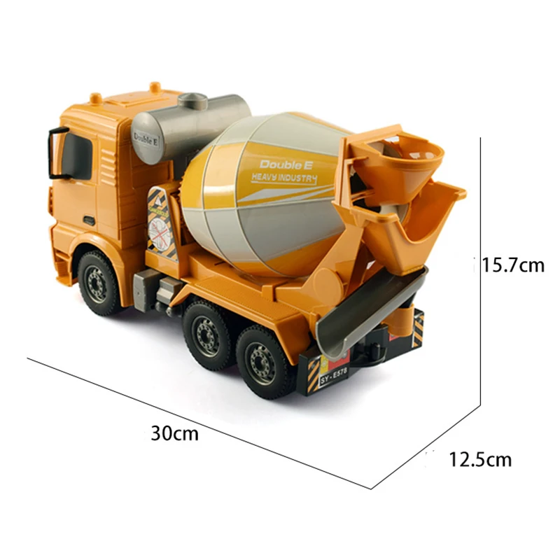 2.4G RC Mixer Boy Toy Car Agitator Truck Engineering Vehicle Toy for Children Xmas Birthday Gift 5