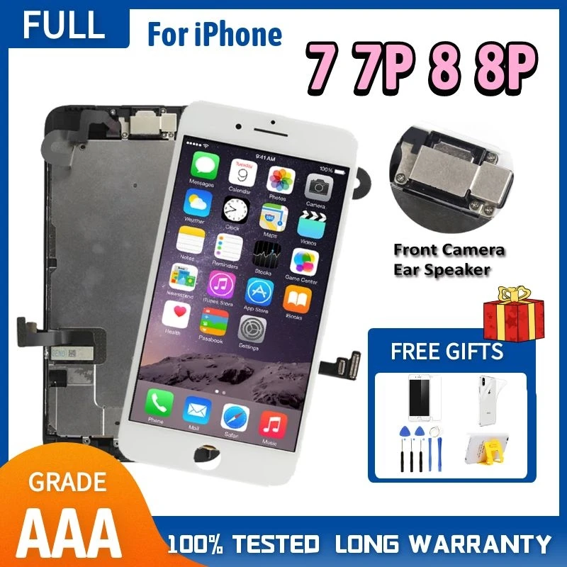 Полный комплект ЖК-дисплей для iPhone 7 8 сенсорный экран с цифровым