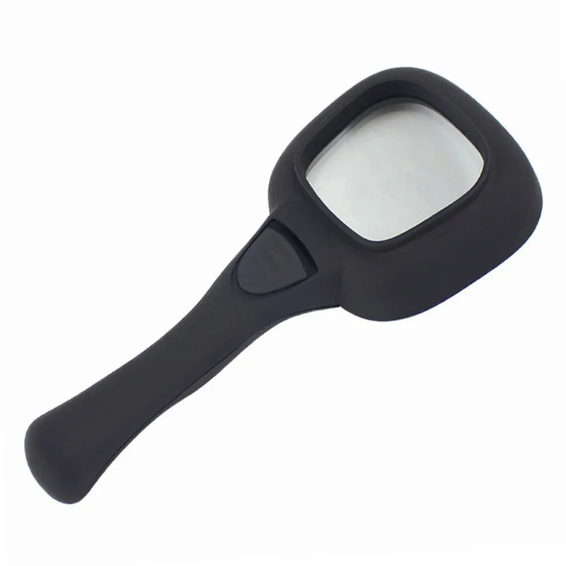 Квадратный ручной с 6 светодиосветодиодный для проверки банкнот. Ручка резиновой краской используется