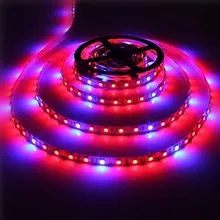 DC12V 5050 SMD светодиодный гибкий ленточный светильник для выращивания растений 1 м 2 м 4M 5 м для комнатных саженцев теплиц лампы для роста гидропонных растений