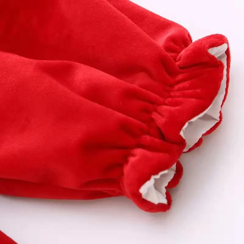 Платье для маленьких девочек одежда рождественское платье платья на день