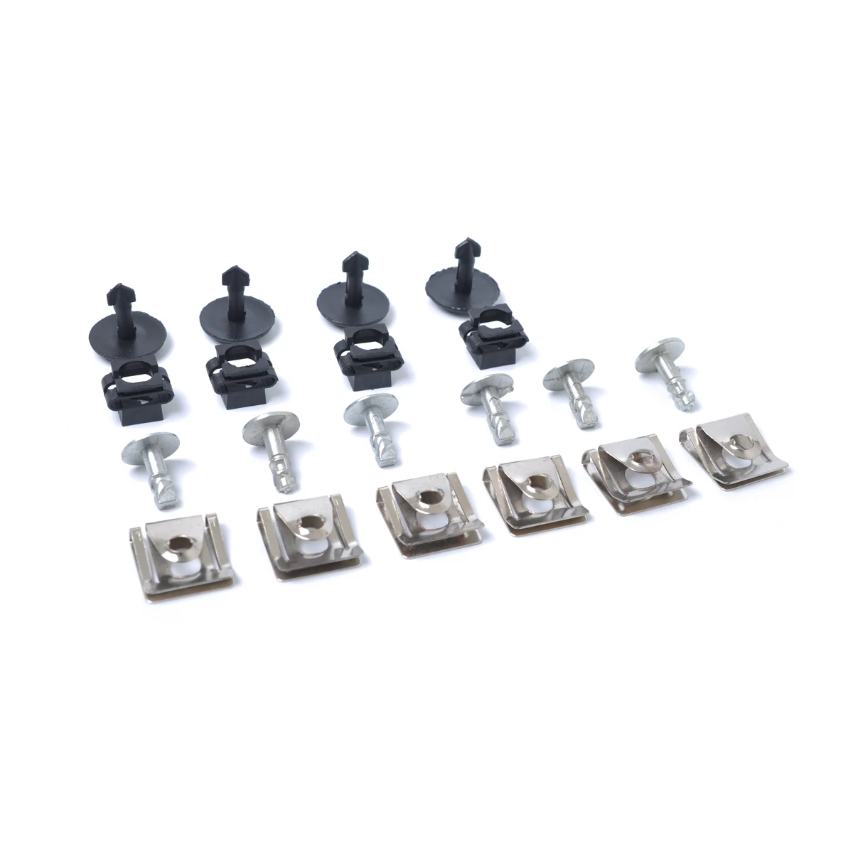 buckle-screw fixed buckle/clip with nail remover on the lower guard plate of gearbox plastic*4 iron*6 for Audi A4/A6 VW | Автомобили и