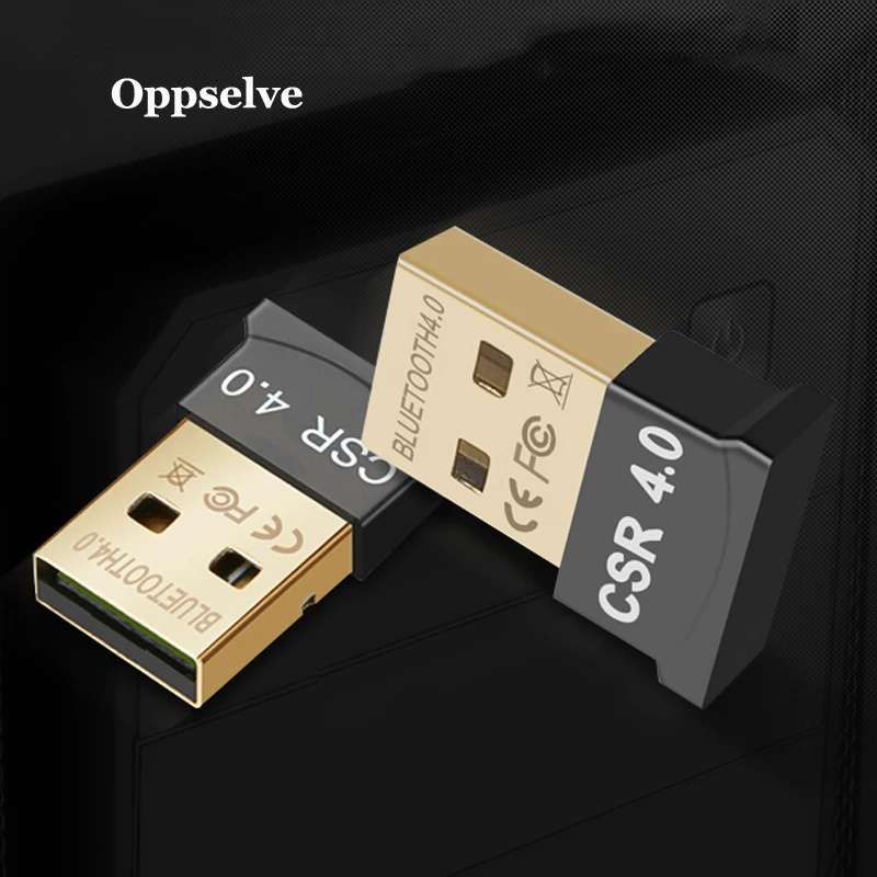 Oppselve беспроводной USB Bluetooth адаптер для компьютера ПК ноутбук мышь динамик 4 0