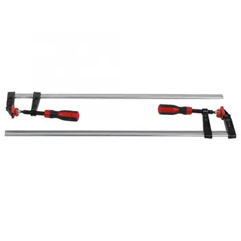

2Pcs 80X600mm Heavy Duty F Clamps Woodworking Bar Clips Quick Slide DIY Hand Tool Kit