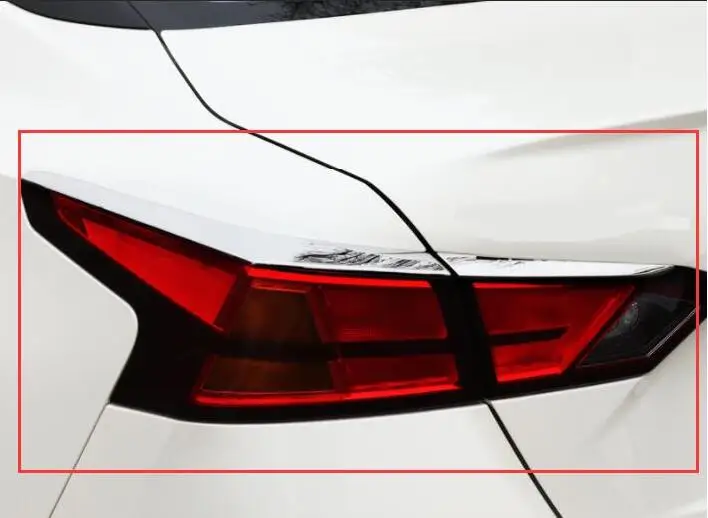 Для nissan seventh generation teana задний фонарь для бровей отделка Модифицированная задняя фара декоративные аксессуары