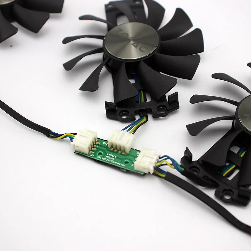 75 мм GA81S2U 4PIN вентилятор охлаждения для ZOTAC Geforce GTX980-4GD5 AMP GTX970 AMP 4 г графическая карта графический вентилятор Замена GTX960