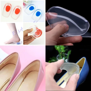 

Silicone Gel Soft T Shape Heel Sticker Wear Proof Anti Slip With Thicken Cushion