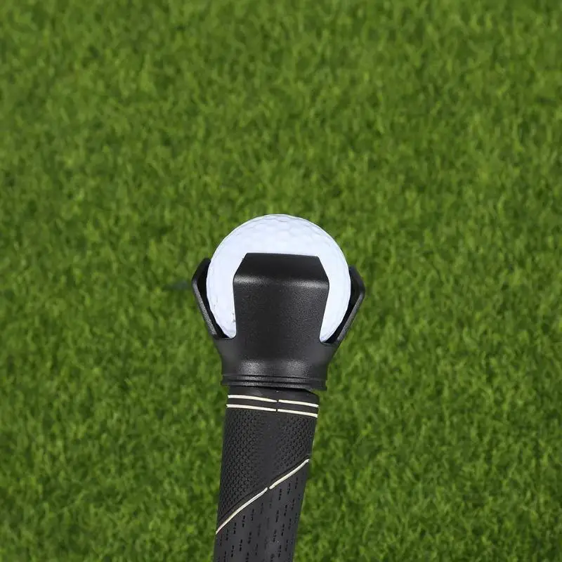 3-Prong Golf Ball Pick-up Retriever Grabber Safety and Reliability Claw Sucker for Putter Grip Tool Professional Golf Accessorie