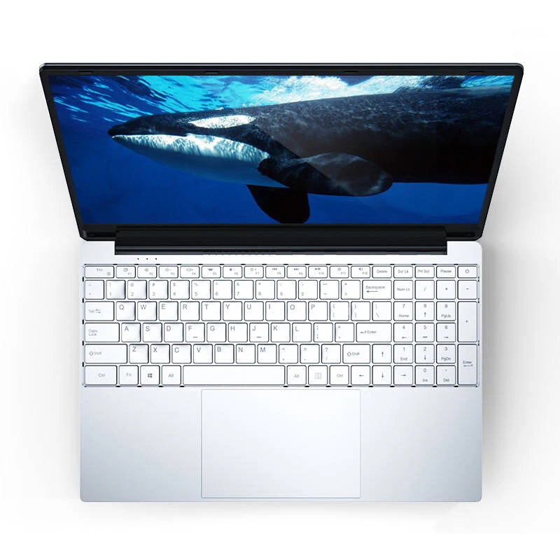  Laptop Student computer 15 zoll 8GB RAM 256GB SSD Windows 10 Intel Quad Core 1920x1080P Ultra dünne