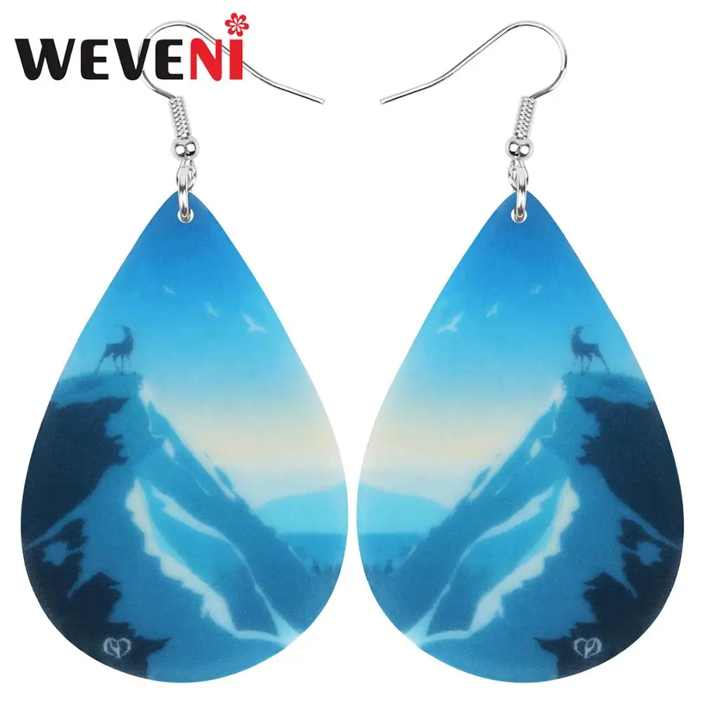 WEVENIAcrylic подвеска в виде каплевидного морского оленя | Украшения и аксессуары