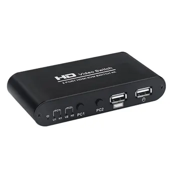 

Usb Hdmi Kvm Switch Box Usb Hdmi Kvm Switch Box Video Display Usb Switch Splitter Plug And Play HDMI KVM USB