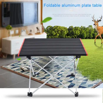 

Portable Outdoor Folding Camping Ultra-light Aluminum Table Camping Picnic M88