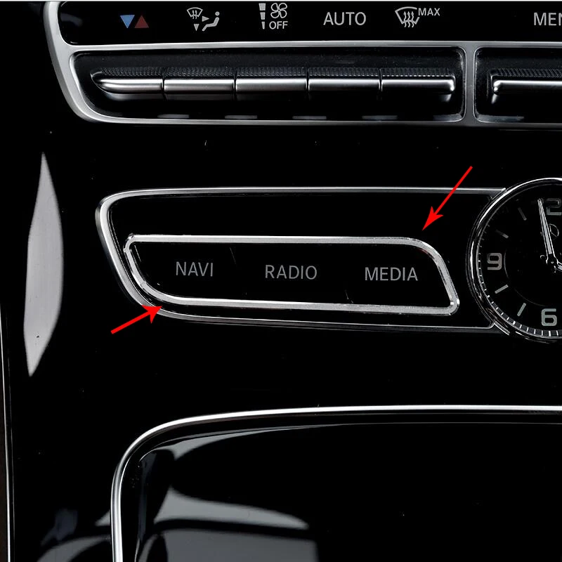 Декоративные наклейки для салона автомобиля Mercedes Benz C E Class GLC W205 W213 | Автомобили и