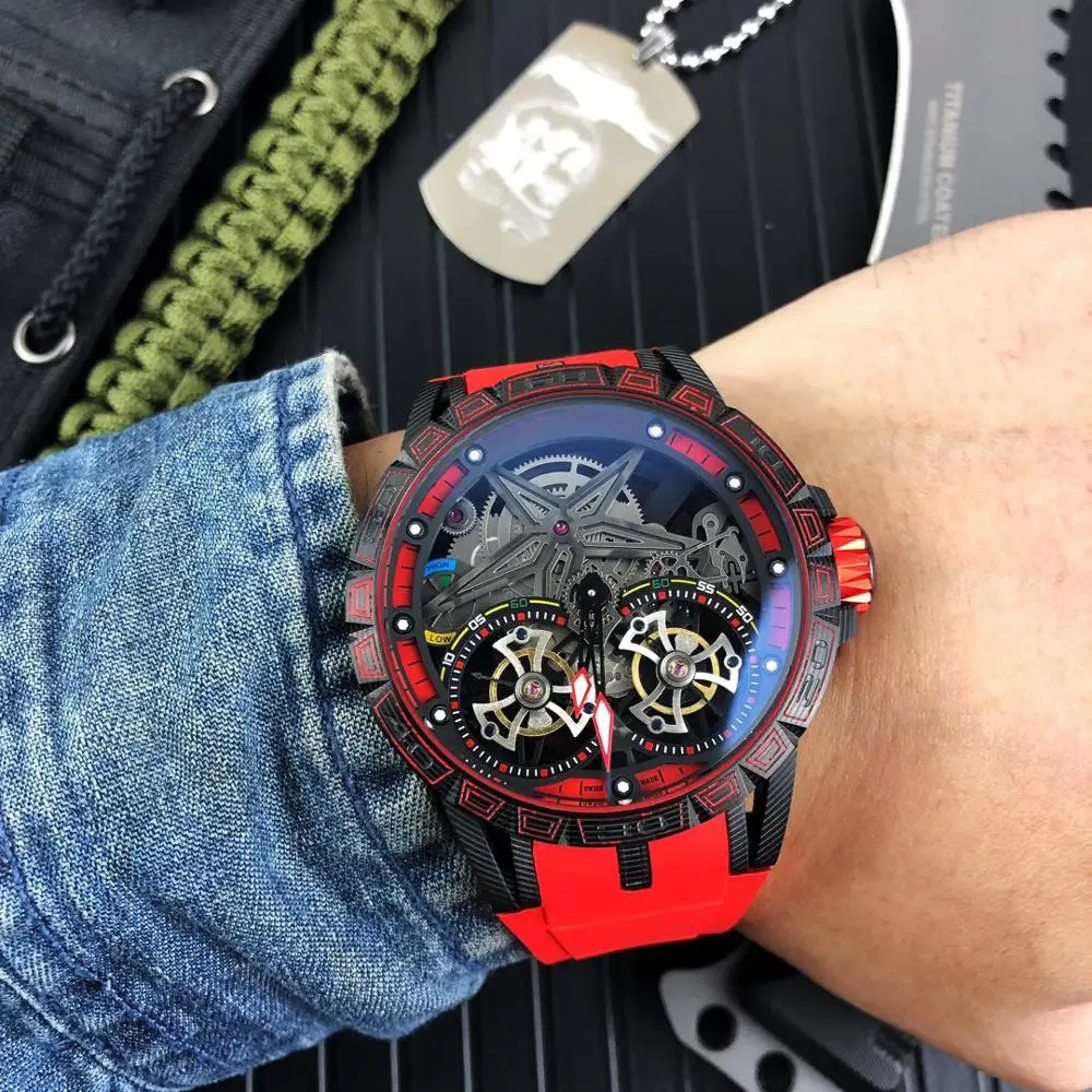 

WG0968 Mens Watches Top Brand Runway Luxury European Design Automatic Mechanical Watch