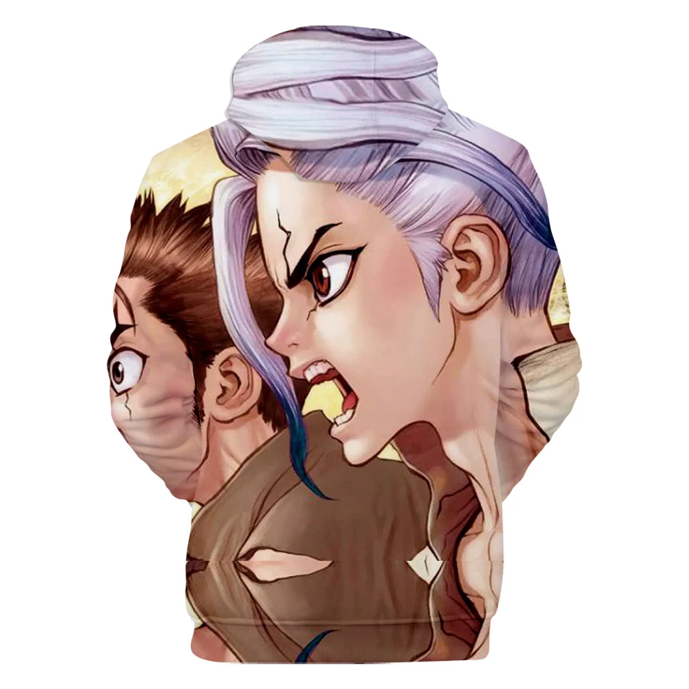 Новинка, худи dr. stone 3D для мужчин и женщин, толстовка с изображением комиксов, модная мужская толстовка с длинным рукавом для детей, худи dr. stone худи для мальчиков и девочек, пуловеры