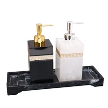 400 мл, 500 мл, 800 мл Смола Европейский гель для душа дозатор мыла лосьон бутылка для рук дезинфицирующий шампунь влага Пресс бутылка