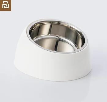 

Youpin New Beautiful Pet dog cat food bowl Healthy ABC material| 304 stainless steel Easy to clean Bowls Food Drinking Water