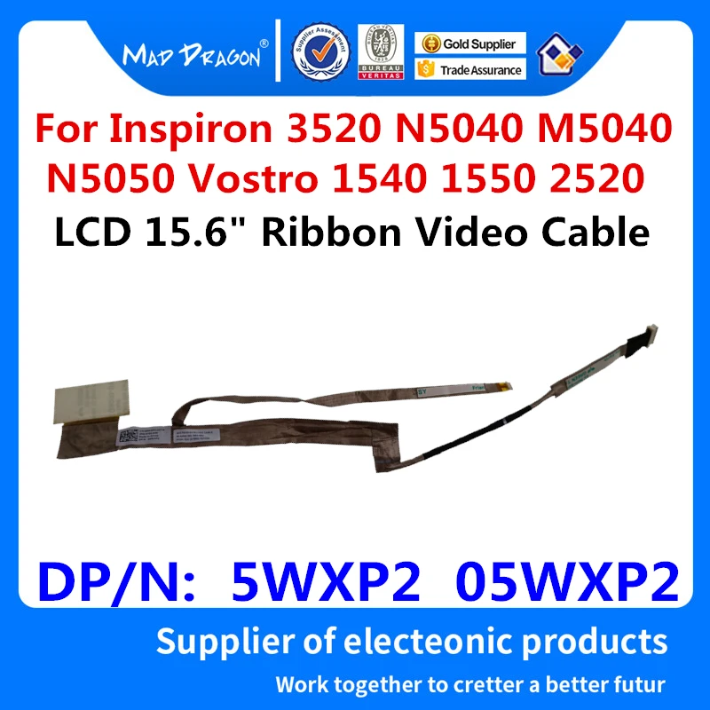 Новый оригинальный ЖК кабель 15 6 &quotдля ноутбука Dell Inspiron 3520 N5040 M5040 N5050 Vostro 1540 1550 2520