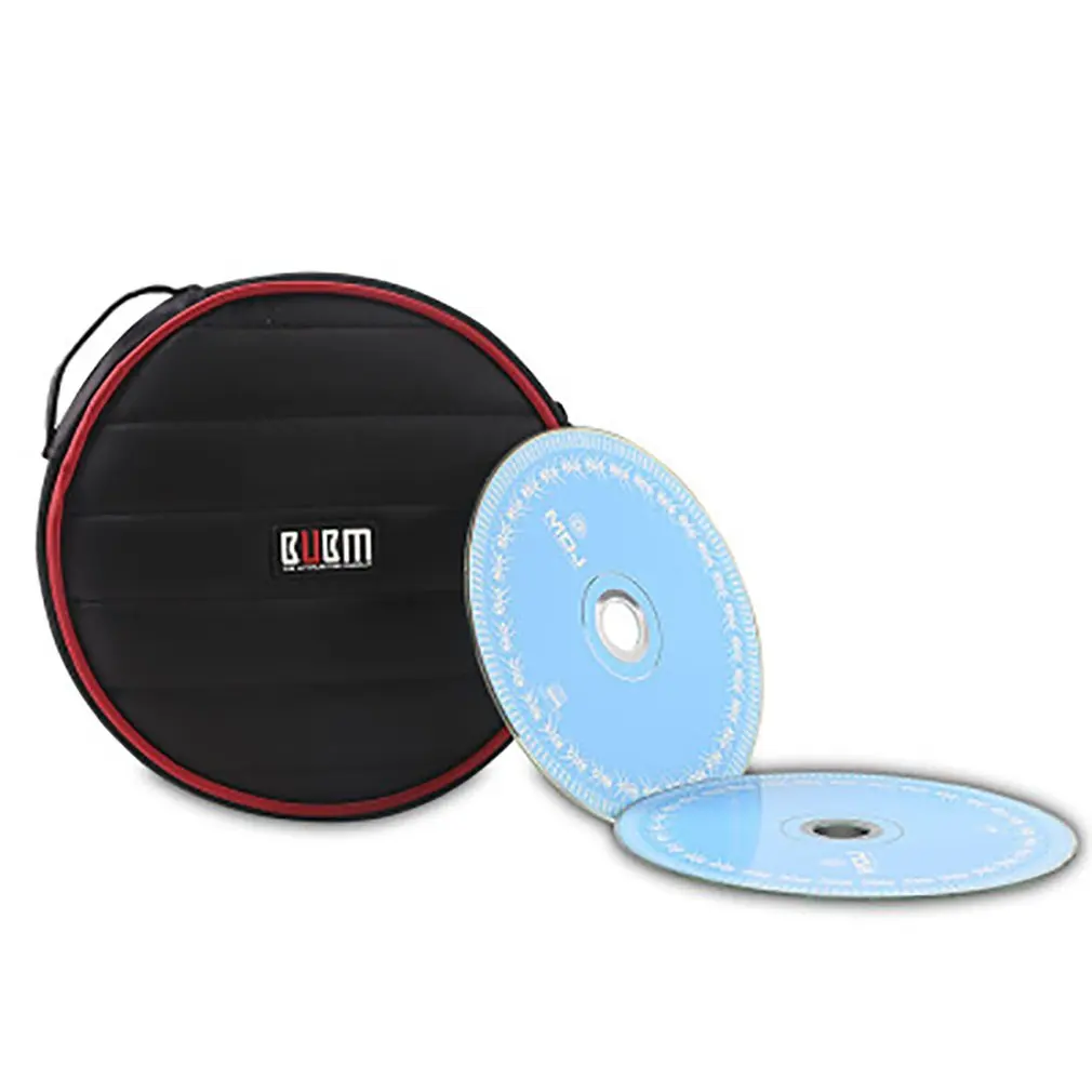 Светло-серый Портативный полиэстер CD/DVD кошелек 32 диска Емкость держатель сумка для хранения протектор органайзер для автомобиля дома офиса путешествия - Цвет: Светло-серый