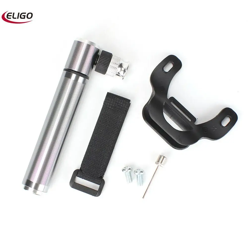 

Manual mini portable can carry its own bicycle aluminum alloy compact pump