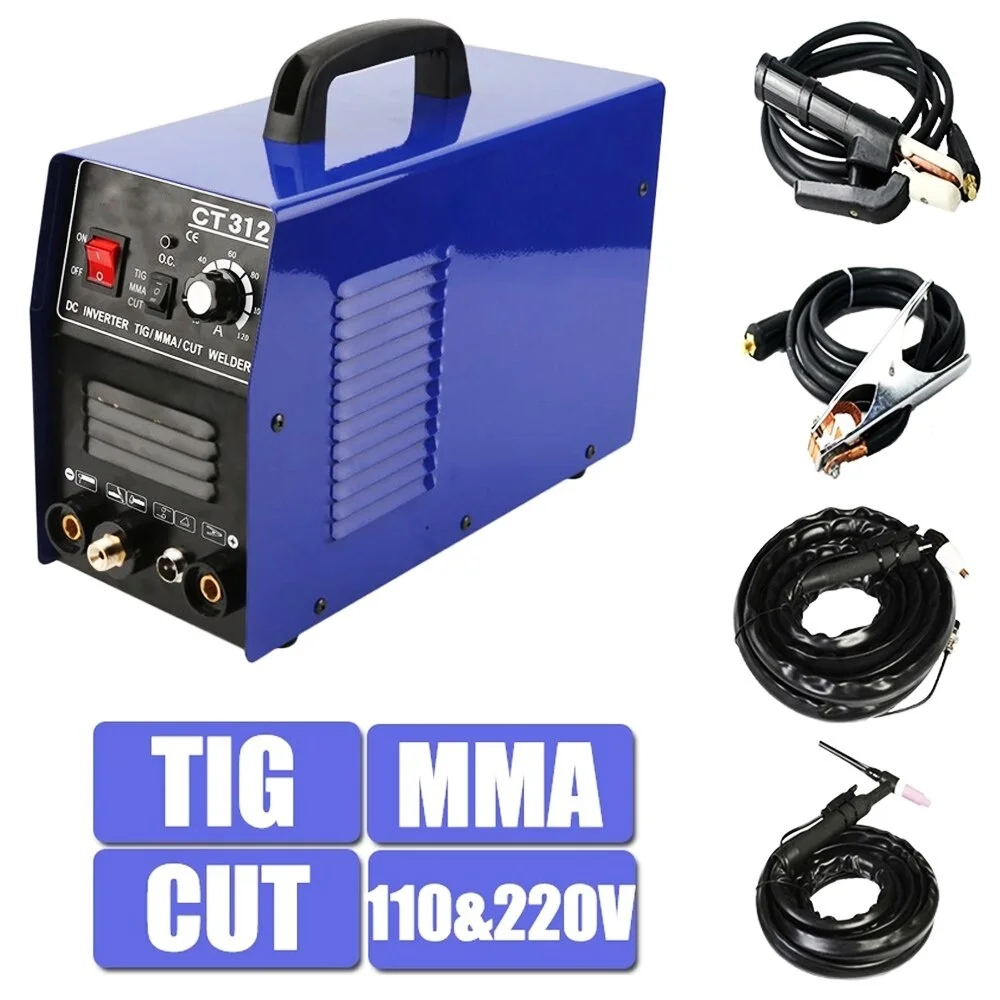 CT312 плазменный резак TIG/CUT/MMA 3In1 многофункциональная дуговая сварочная машина 220