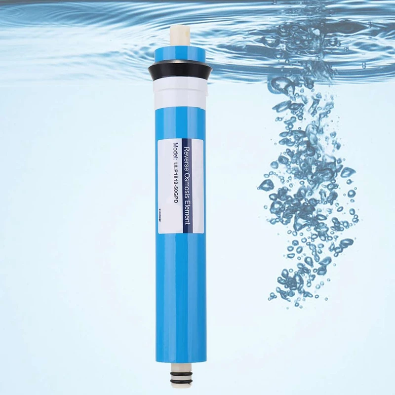 

50GPD Home Kitchen Reverse Osmosis RO Membrane Replacement Water System Filter Water Purifier Drinking Treatment