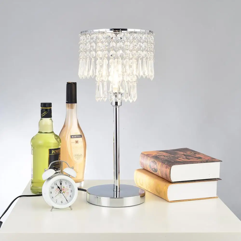 

Simple Crystal Table Lamp With Ce Certificate Bedside Lamp table lamp