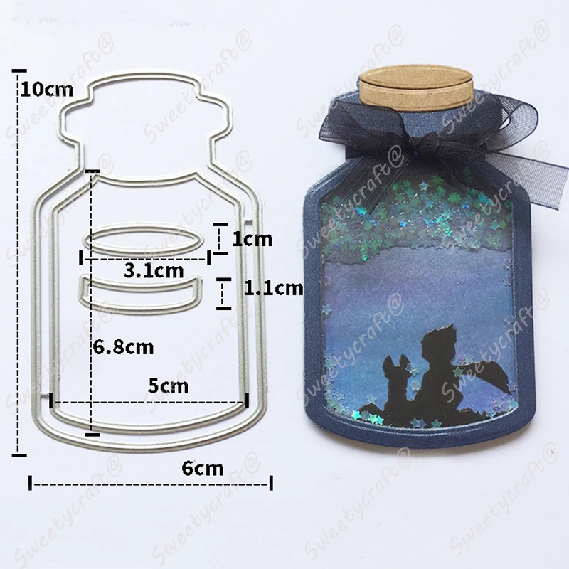 Wishing Bottle Shake Die Cutting 4