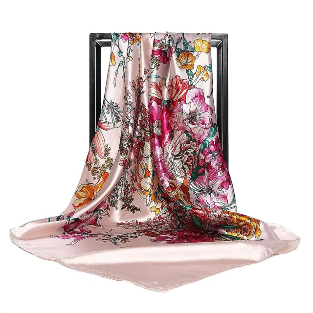 Sciarpe Da Donna In Seta Sciarpa Quadrata Primavera Estate Donna