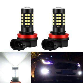 

2x Extremely Bright H8 H11 LED Fog Light Bulb DRL Lamp For FORD MONDEO MK3 MK4 C-MAX S-MAX FOCUS 01+ FUSION