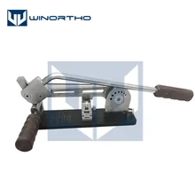 Медицинский ортопедический инструмент, шток для позвоночника, шейного отдела, поясничного позвонка от 3,0 до 6,5, измерительная линейка, костная пластина, гибочный станок