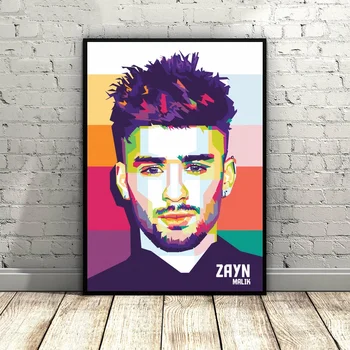 

Zayn Malik Music Star Art Canvas Poster Prints Home Wall Decor Painting