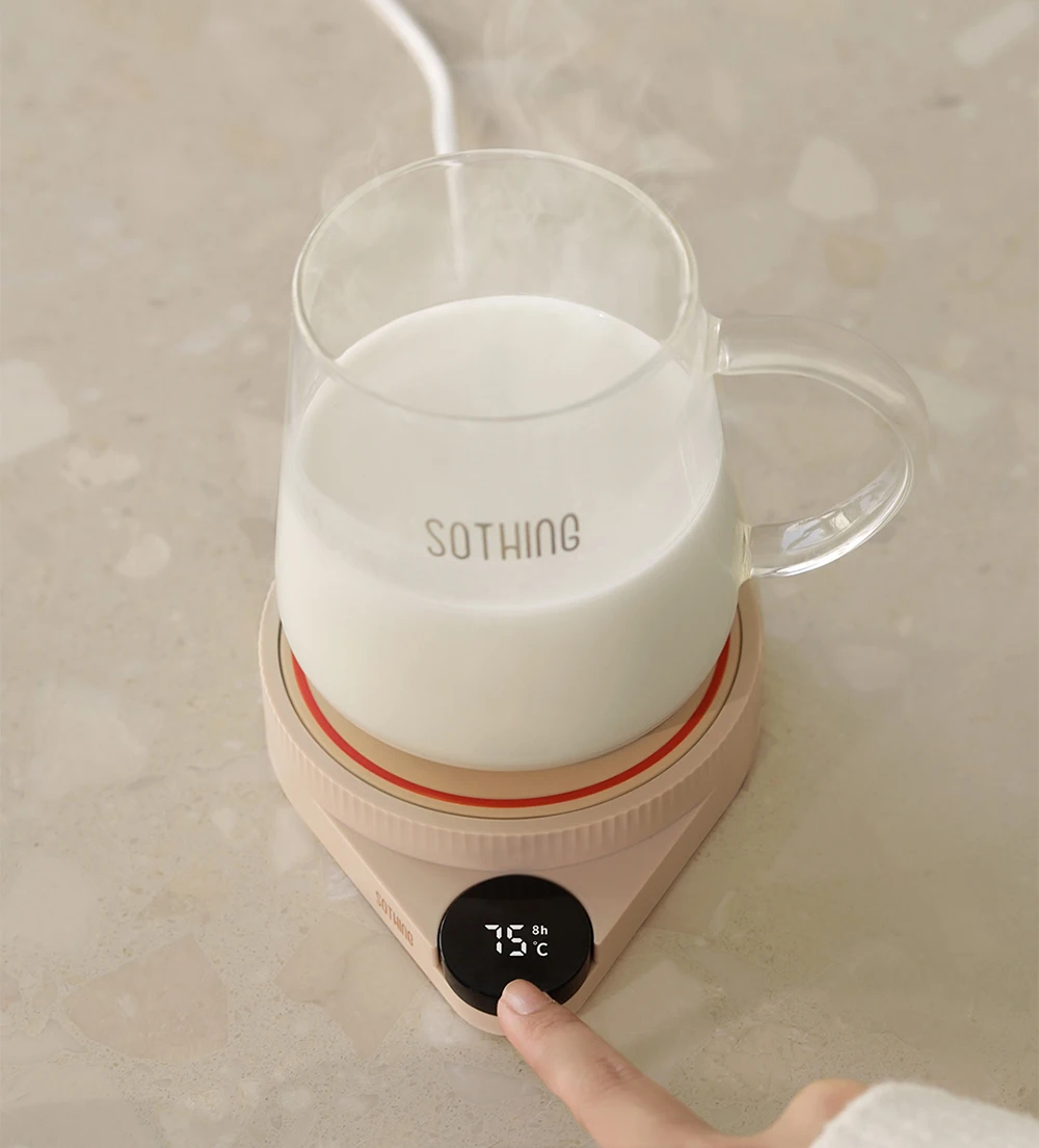 Xiaomi Sothing Heating Coaster Adjustable Temperature Digital Display