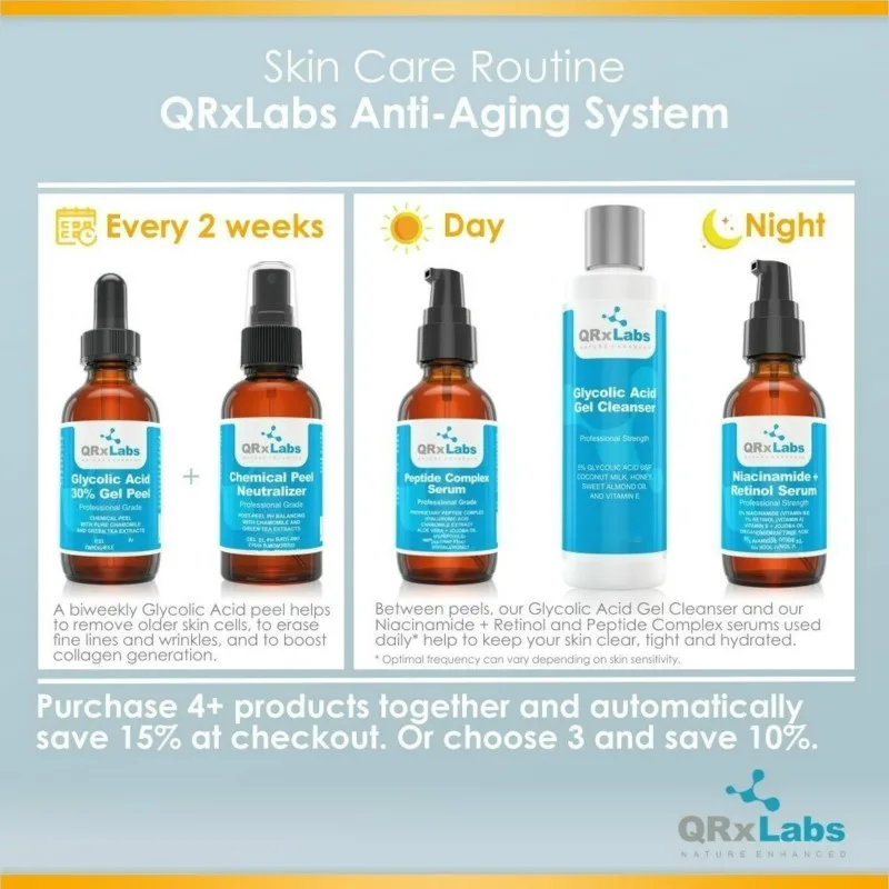qrxlabs peptide complex serum