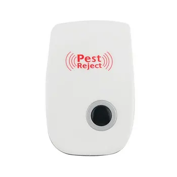 

Electronic Ultrasonic Rechargeble Anti Mosquito Insect Pest Reject Mouse Repellent Repeller Practical Home Necessity