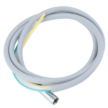 

High Quality Dental 4 Holes Handpiece Hose Tube With Connector For High/Low Speed Handpiece Material