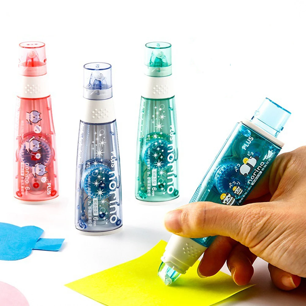 Двусторонняя Клейкая Бумажная лента в горошек многоразовый клей для школьных и