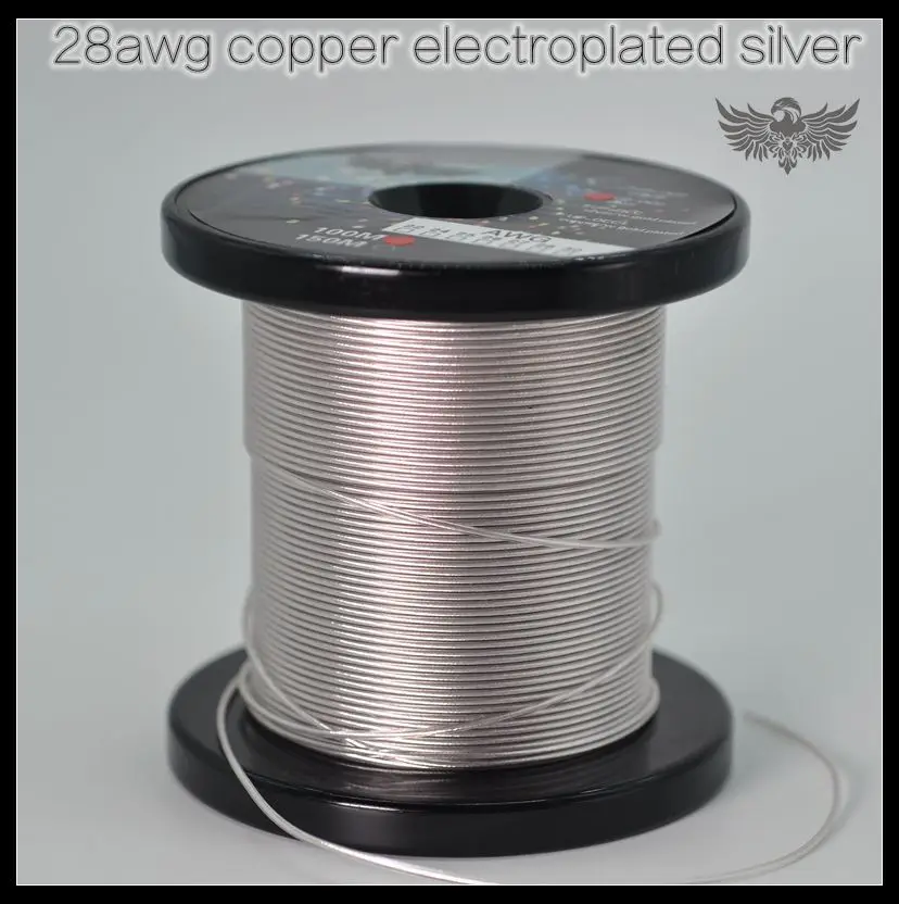 Медные наушники с серебряным покрытием Обновленная линия для наушников OCC 7N