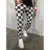 Hirigin 2019 New Men s Summer Fashion Slim Comfortable Striped Plaid Black White Casual Pencil Pants Мужская одежда