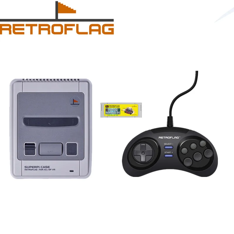Retroflag SUPERPi CASE-J для Raspberry Pi 3 B+(B Plus) 2+ Retroflag классический usb-контроллер-M для Raspberry Pi, Windows, Switch