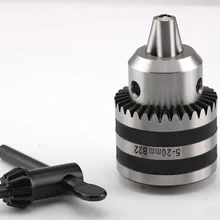 Три евро B22 патрон для сверла дрели 5-20 мм с ключ, дюймовый стандарт