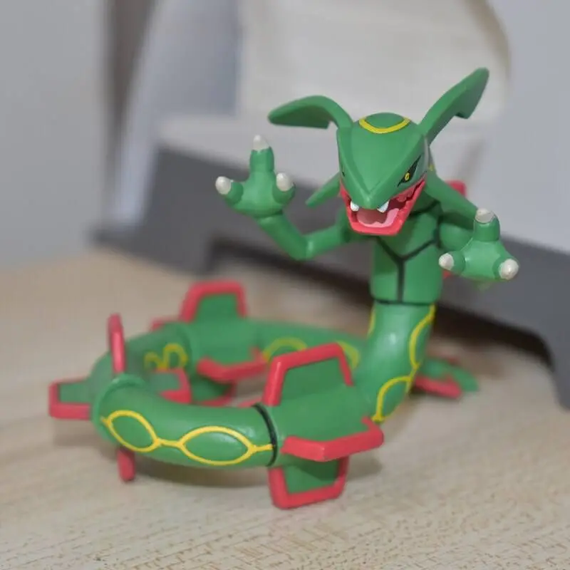 

Takara POKEMON Rayquaza Action Figure Toys Collection Anime Model Rayquaza POKEMON Figure Gifts for Children