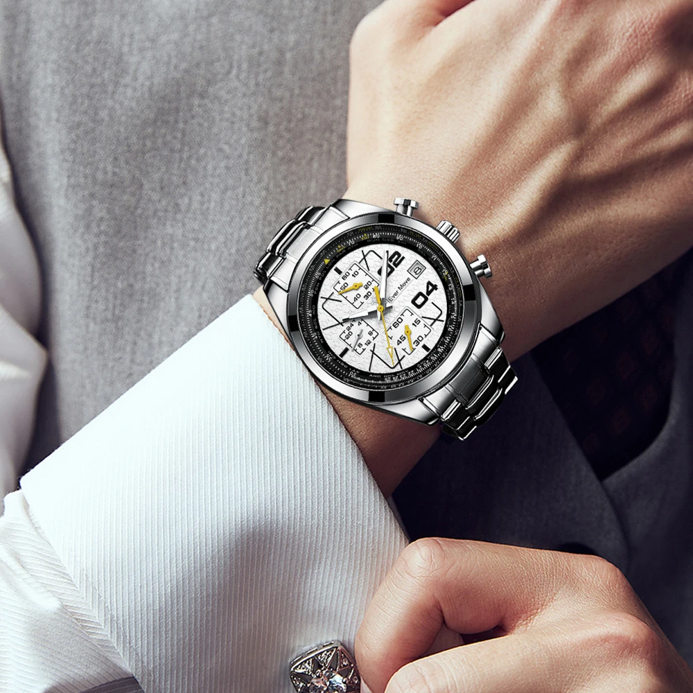 2022 Ever Move New Best-Selling Multifunctional Timing Business Sports Waterproof Men's Quartz Electronic Watch