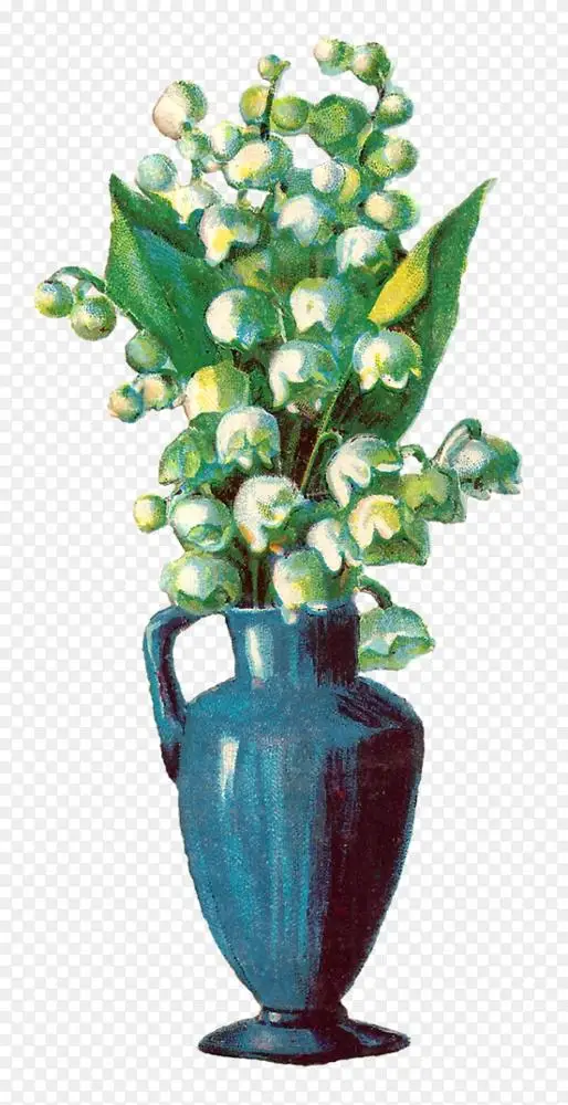 花瓶剪贴画-花瓶