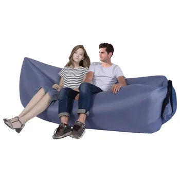 

Outdoor Camping Sofa Fast Inflatable Lazy Bag Sleeping Air Bag Camping Portable Air Sofa Beach Bed Air Hammock Nylon Banana Sofa