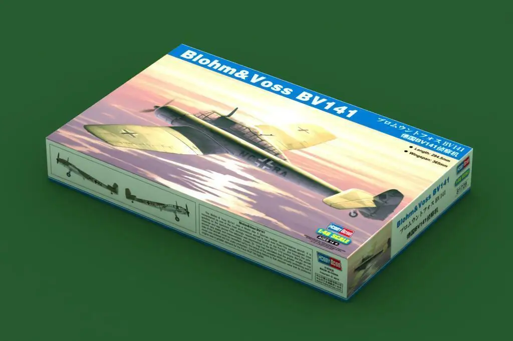 Hobbyboss 81728 1/48 Blohm & Voss Bv-141 Kit Di Aeromobili In Plastica Modello Hobby Boss