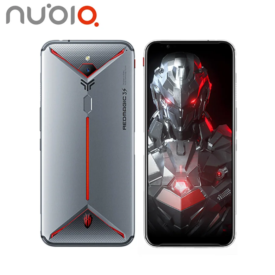 

US Version ZTE Nubia Red Magic 3s Mobile Phone Dual SIM 8GB 128GB/256GB Snapdragon855+ 6.65"1080x2340P Gaming Phone Android 9.0