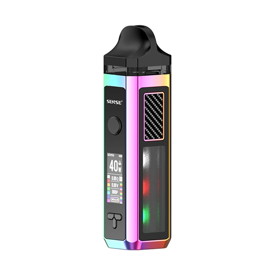 Original Sense Herakes Pod 1500mAh kit pod Vape Pen kit with 0.4ohm mesh coil 6ML Refillable Cartridge VS voopoo vinci vape kit (8)