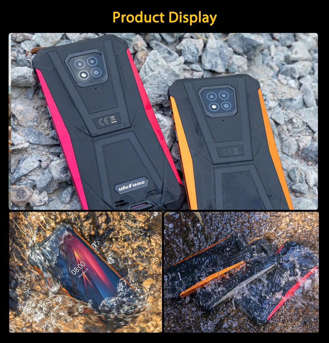 best cell phone camera android Ulefone Armor 8 Pro Rugged MobilePhone 6GB 128GB Android 11 Smartphone IP68 Waterproof Cellphone Helio P60 Octa Core 5580mAh NFC top rated android cell phones